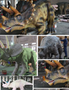 自贡仿真恐龙模型,机电昆虫生产厂家,玻璃钢雕塑模型定制,彩灯、花灯制作厂商,三合恐龙定制工厂