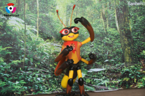 机电模型定制——昆虫的卡通人物造型，真的超萌呢！