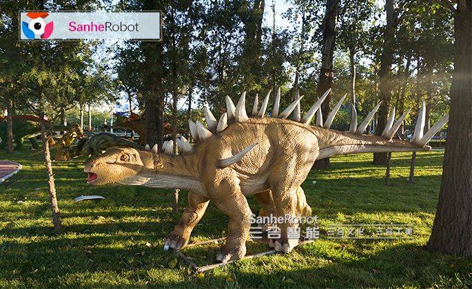 仿真机电模型 | 钉状龙——恐龙中的防御高手钉状龙